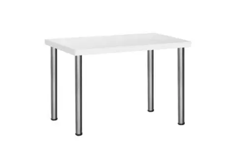 Konferenztisch 1,20 x 0,8 m weiß