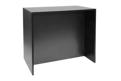Counter / Empfangstresen schwarz 1,20 x 0,68 x 1,10 m