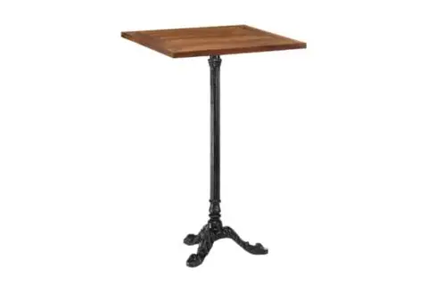 Bistrostehtisch 70cm Teakholz