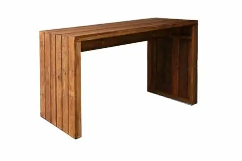 Brückenstehtisch 1,80m Altholz