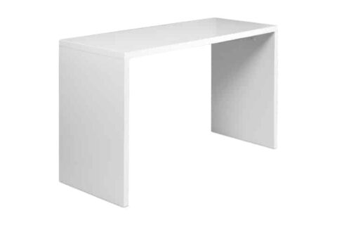 Brückenstehtisch 1,80m x 80cm weiß