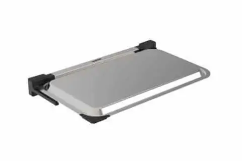 Buffetdeckel 1/1 Edelstahl mit Absenkfunktion Rieber