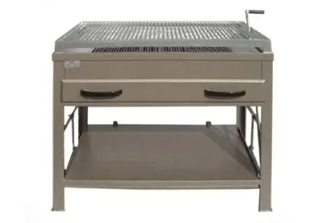 Holzkohlegrill groß