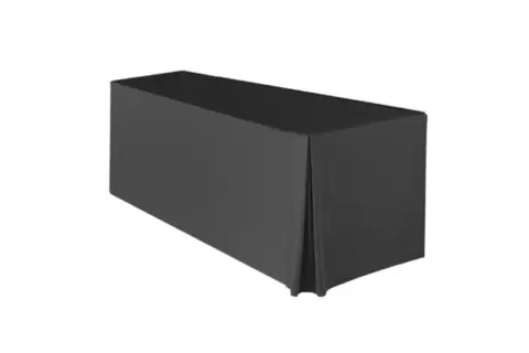 Husse für Buffettisch 1,80x0,50m schwarz