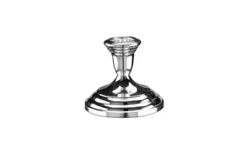 Kerzenleuchter 1-armig versilbert