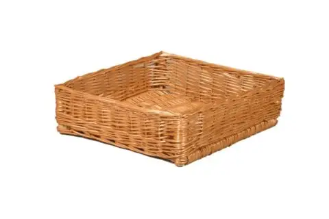 Korb Weide natur lackiert