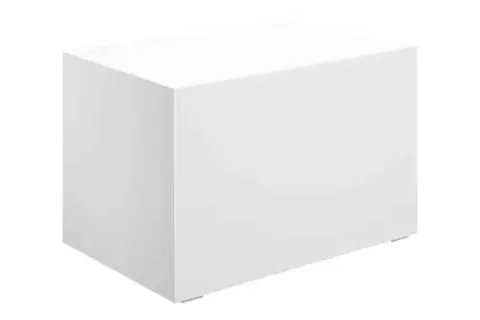 Loungetisch 70cm weiß