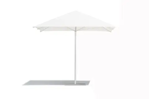 Sonnenschirm 3,0 x 3,0 m weiß