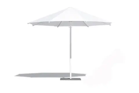 Sonnenschirm Ø 3,5 m weiß
