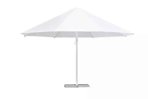 Sonnenschirm Ø 5 m weiß