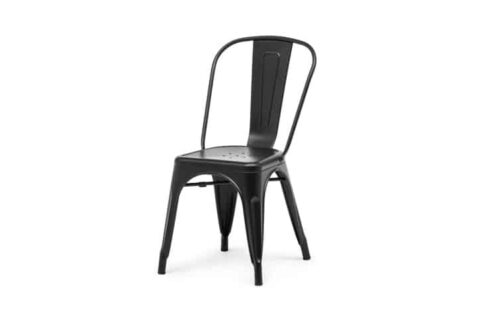 Stuhl Industrial, schwarz