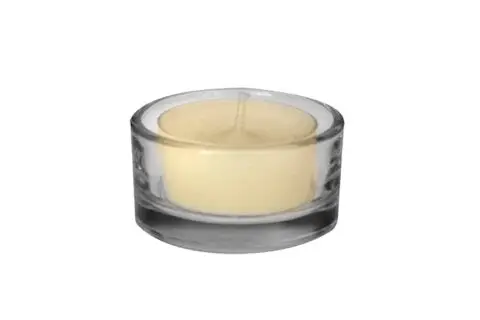 Teelichtglas klar Ø 5 cm klein