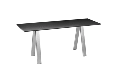 Tisch Chicago 1,80m schwarz outdoor