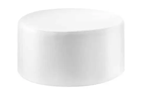 Loungehocker Wave, weiß