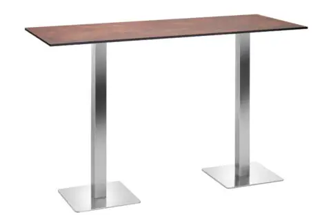 Stehtisch Boston 1,80m Rusty Steel