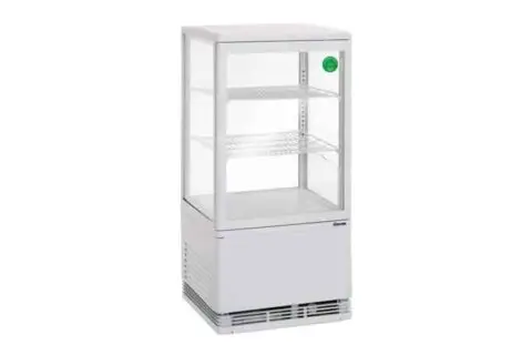 Mini Kühlvitrine 58L-weiss