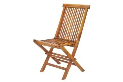 Teakholzstuhl, klappbar